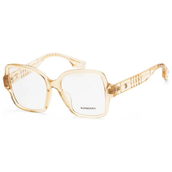 BURBERRY BE2374F-4063-54 Women's Eyeglasses Size 54mm 17mm 140mm beige Demo Lens - Picture 1 of 5